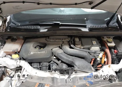 2018 Ford C-Max Hybrid Se z USA, uszkodzony, nr VIN 1FADP5AU3JL104497